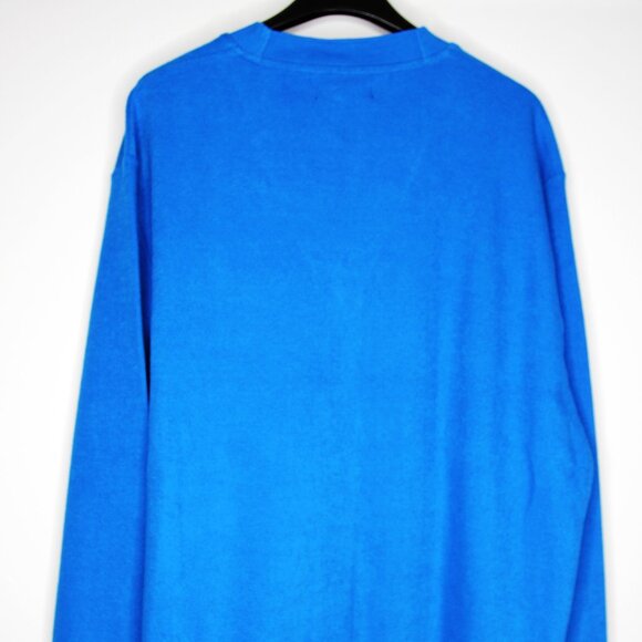 BNWT SS20 FRED PERRY ACID BRIGHT BLUE CARDIGAN M - Picture 3 of 9